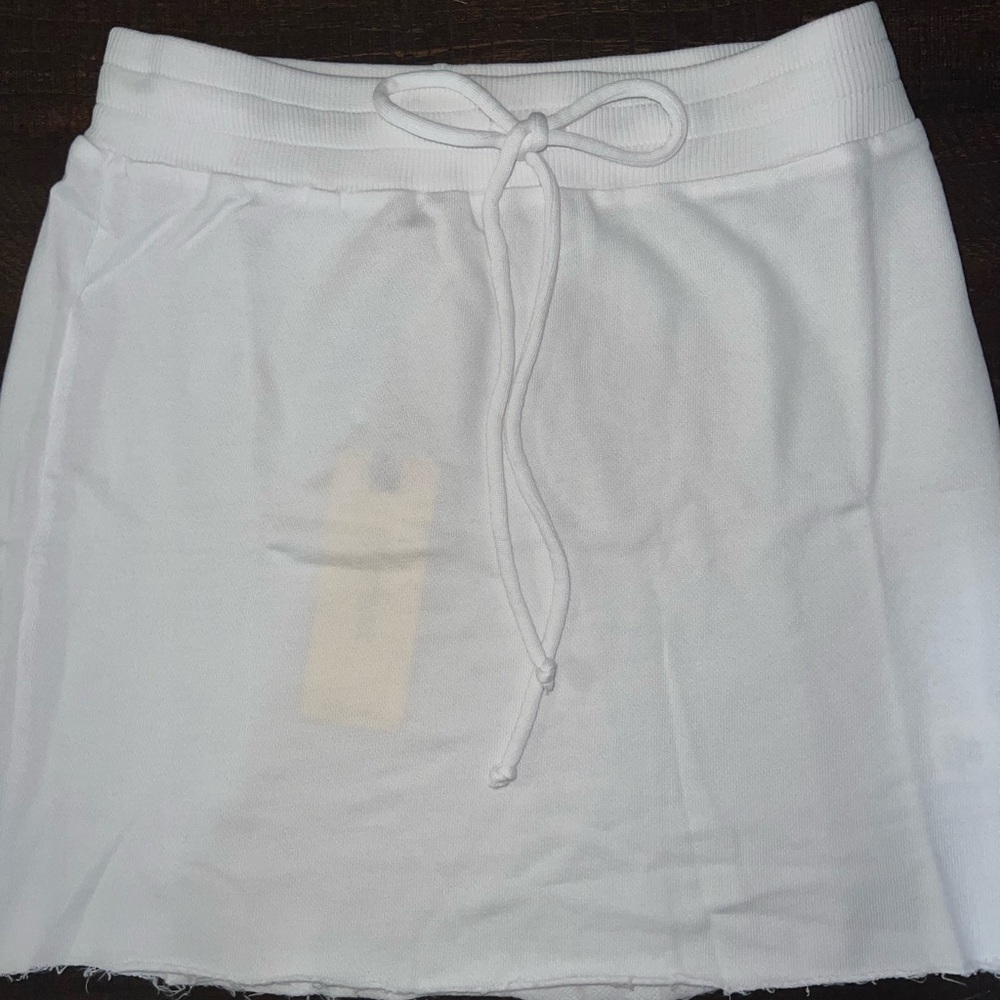 Lanston white skirt, beach cover up in a size Small.